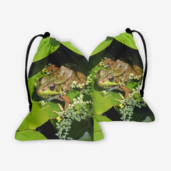 Bronze Arrow Frog Dice Bag