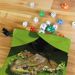Bronze Arrow Frog Dice Bag