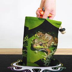 Bronze Arrow Frog Dice Bag