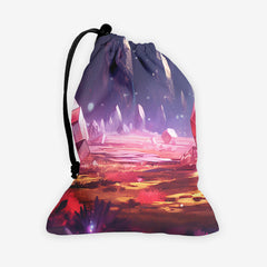 Red Mana Crystals Dice Bag