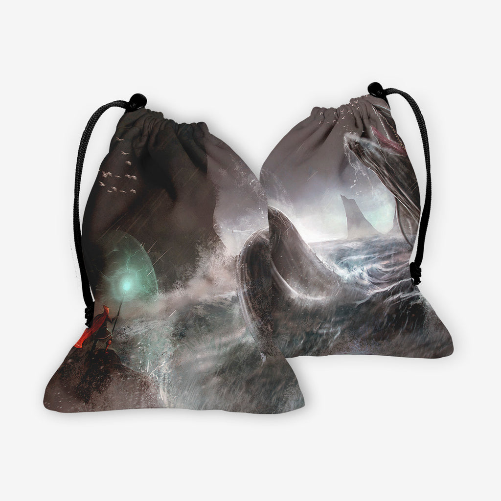 Sea Monster Dice Bag