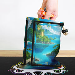 Island Landscape Dice Bag