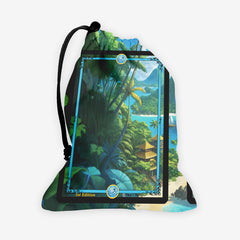 Island Landscape Dice Bag