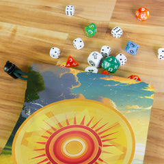Light Symbol Plains Dice Bag