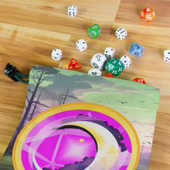 Moon Symbol Swamp Dice Bag