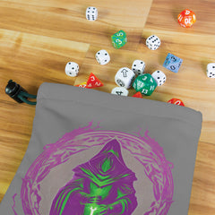 Rogue Wizard Simple Logo Dice Bag