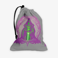 Rogue Wizard Simple Logo Dice Bag