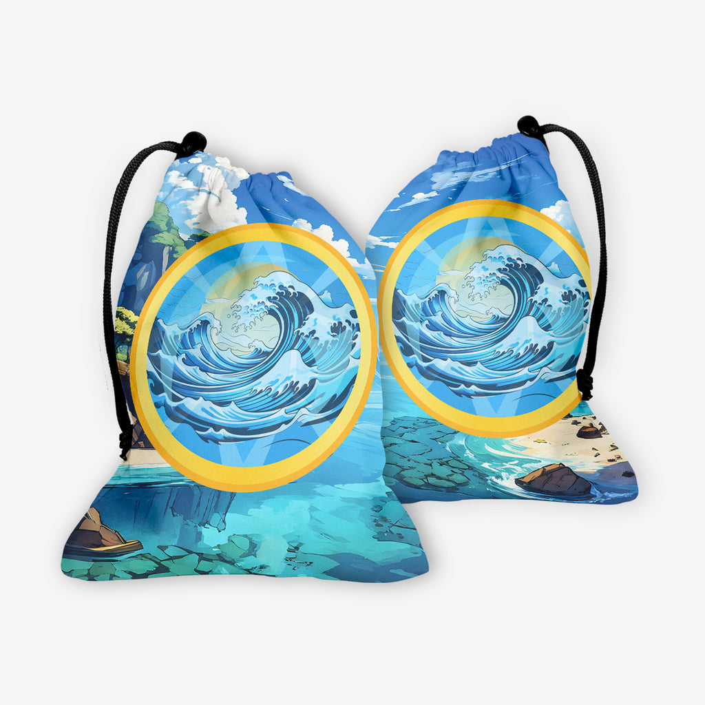 Water Symbol Dice Bag