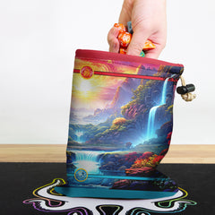 Waterfall Landscape Dice Bag