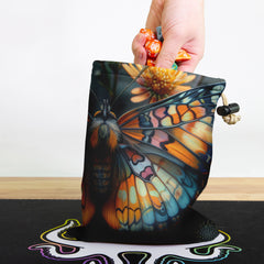 Autumn Butterfly Dice Bag