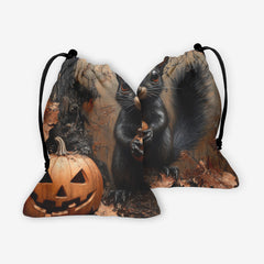 Autumn Squirrel Dice Bag