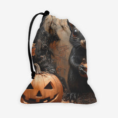Autumn Squirrel Dice Bag