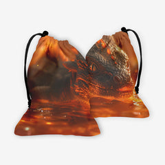 Baby Lava Dragon Dice Bag