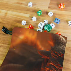 Baby Lava Dragon Dice Bag