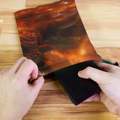 Baby Lava Dragon Dice Bag