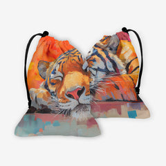 Big Sleepy Kitty Dice Bag