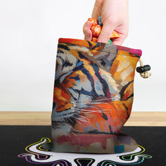 Big Sleepy Kitty Dice Bag