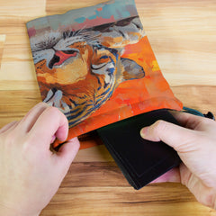 Big Sleepy Kitty Dice Bag