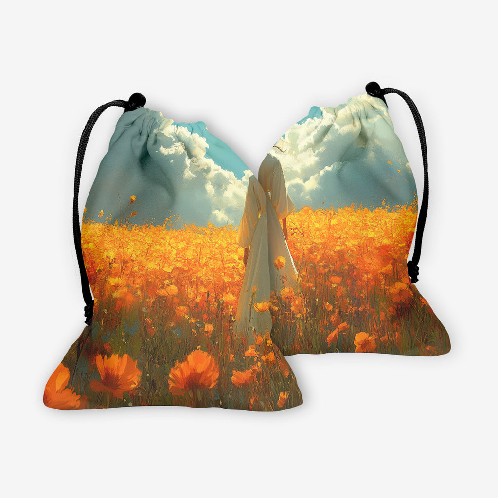 Calm Flowers Dice Bag