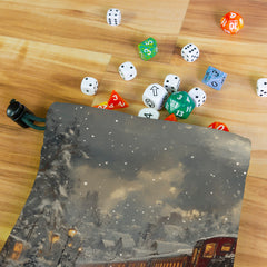 Christmas Train Dice Bag
