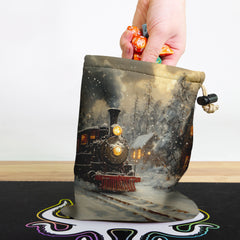 Christmas Train Dice Bag