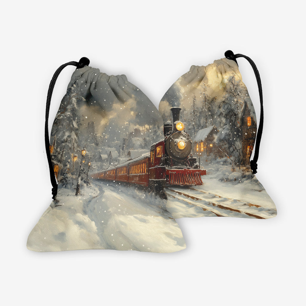 Christmas Train Dice Bag