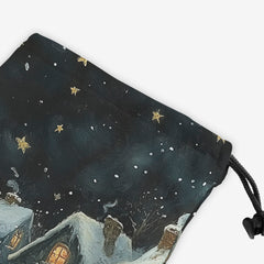 Festive Penguins Dice Bag