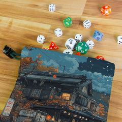 Festive Town Dice Bag