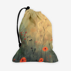 Flower Bird Dice Bag
