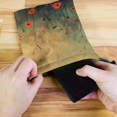 Flower Bird Dice Bag
