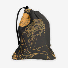 Golden Retrospective Dice Bag