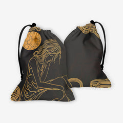 Golden Retrospective Dice Bag