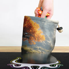 Golden Tree Dice Bag