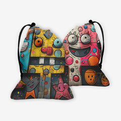 Graffiti Friends Dice Bag