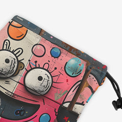 Graffiti Friends Dice Bag