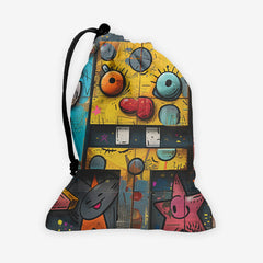 Graffiti Friends Dice Bag