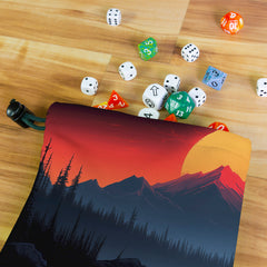 Lake Sunrise Dice Bag