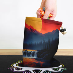 Lake Sunrise Dice Bag