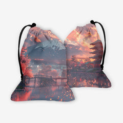 Peaceful Village Dice Bag