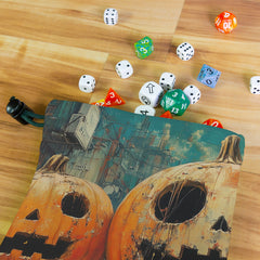 Pumpkin Season Dice Bag