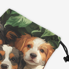 Puppy Pile Dice Bag