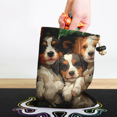 Puppy Pile Dice Bag
