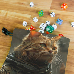 Sergeant Cat Dice Bag