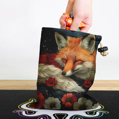 Sleepy Fox Dice Bag