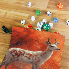 Soft Autumn Fawn Dice Bag
