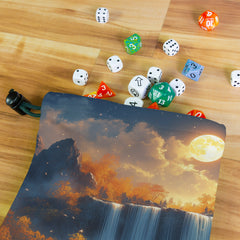 Whimsical Waterfall Dice Bag