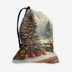Winter Chalet Dice Bag