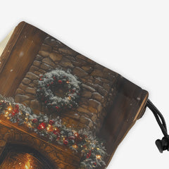 Winter Chalet Dice Bag