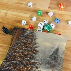Winter Chalet Dice Bag