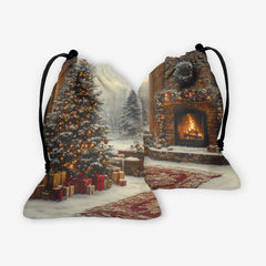 Winter Chalet Dice Bag